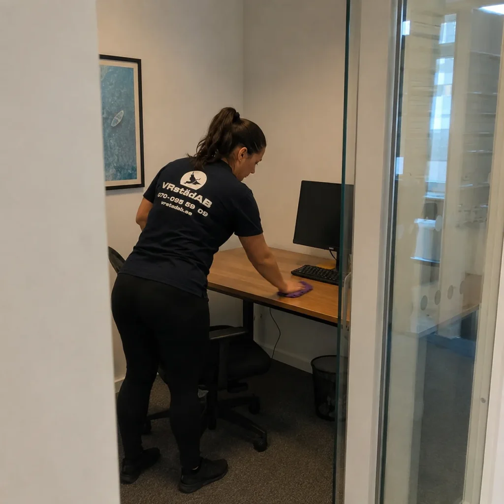 Office cleaning optimized